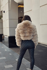 St Moritz Mini Fox Fur Coat