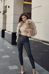 St Moritz Mini Fox Fur Coat