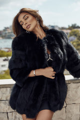 Monaco Fox Fur Coat