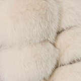 Cropped Capri Fox Fur Coat